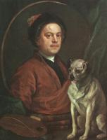 Hogarth, William - The Painter and his Pug